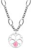 Fiore Stainless Steel SATE07 Women's Necklace