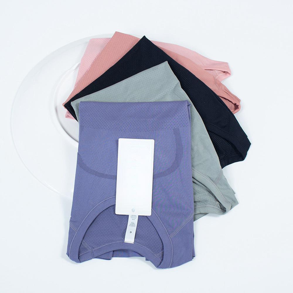 Женская бесшовная футболка для йоги 2.0 - Высокоэластичная, облегающая футболка с коротким рукавом для фитнеса и бега