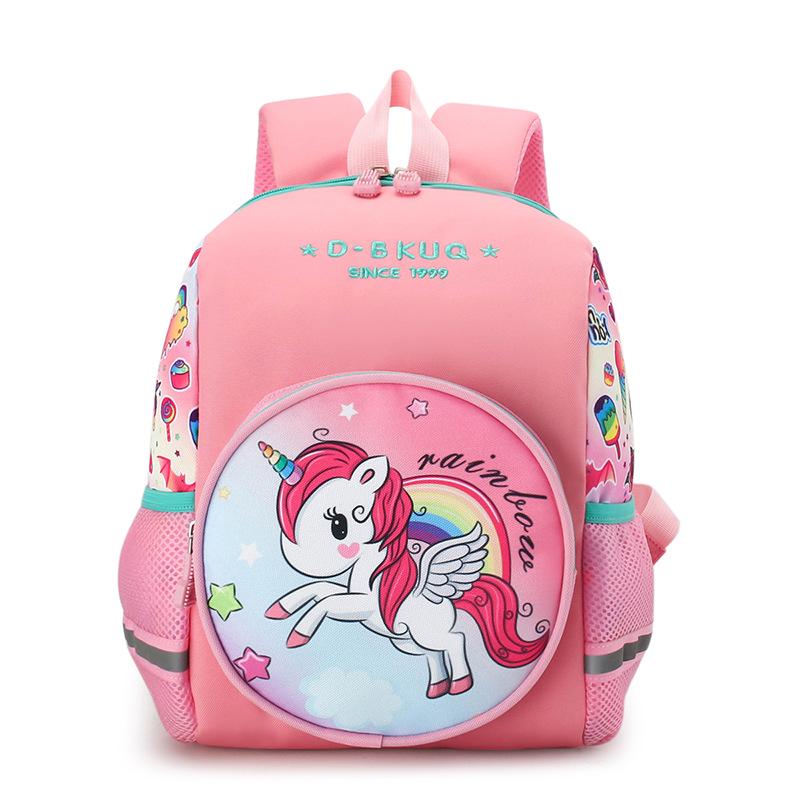 Cartoon Dinosaur Backpack for Kids Aged 3-6: Lightweight and Perfect for Kindergarten and Primary School Students