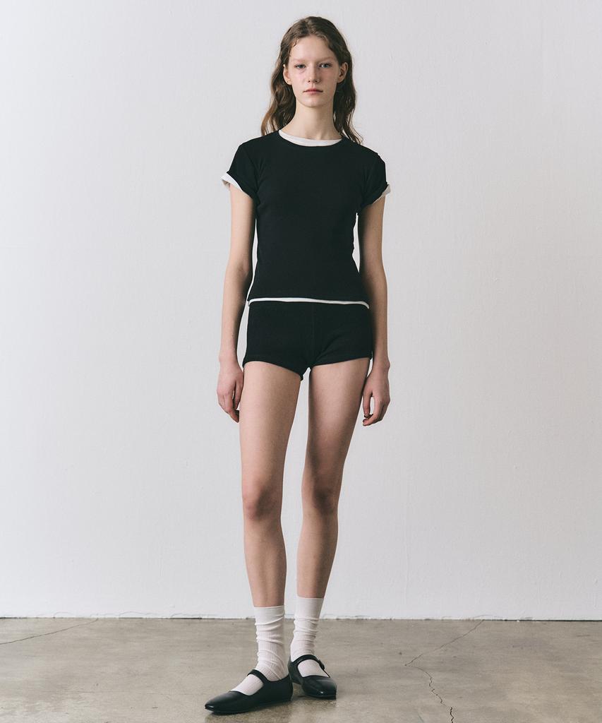 EZIO WOMEN Soft Round T-Shirt_Black