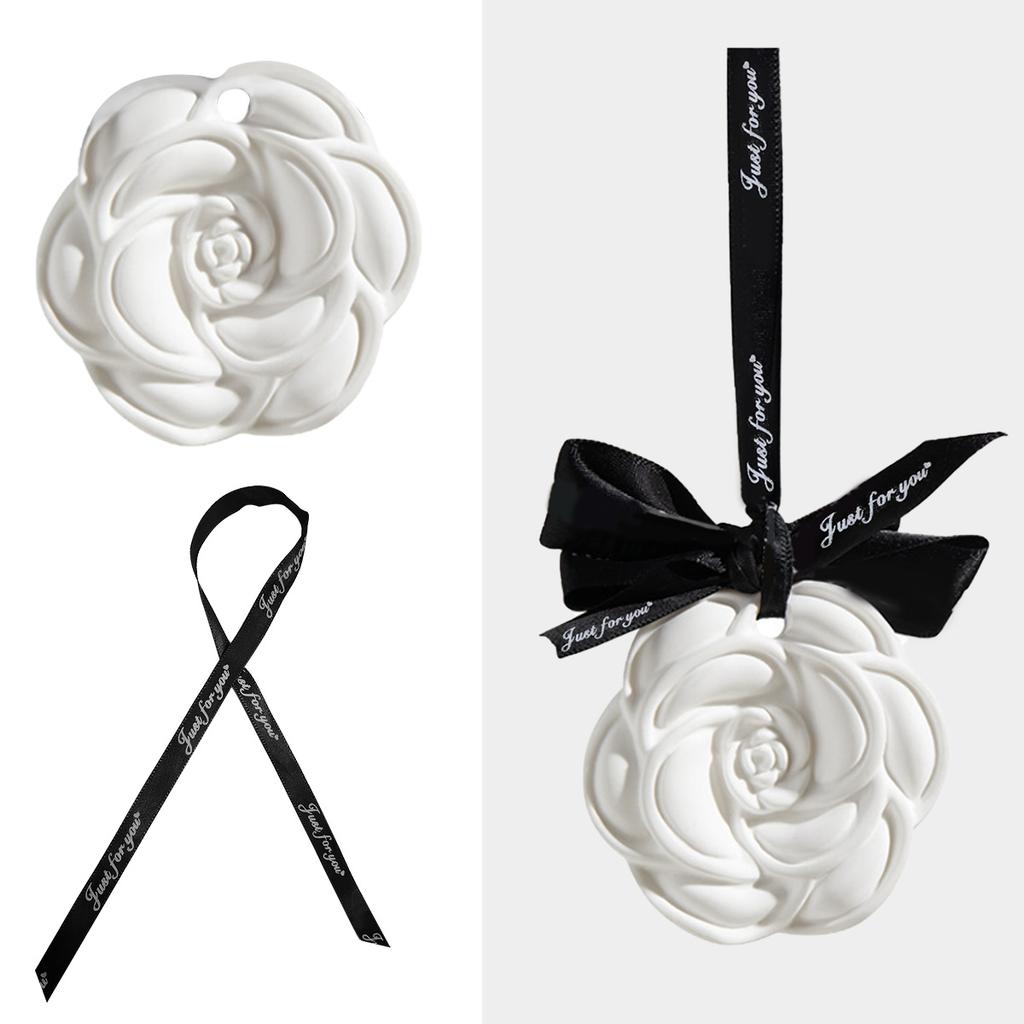 Camellia Fragrance Gypsum Fragrance Home Bedroom Long Lasting Fragrance Room Aromatherapy Hanging Sheet Wardrobe Car Fragrance