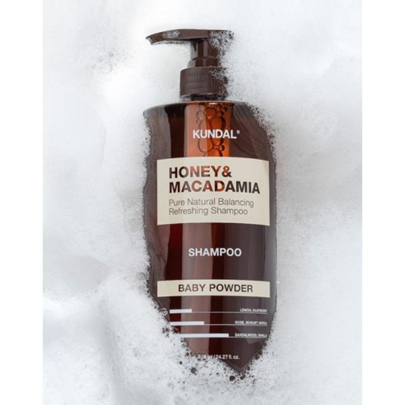 KUNDAL Honey & Macadamia Pure Natural Balancing Refreshing Shampoo 500ml