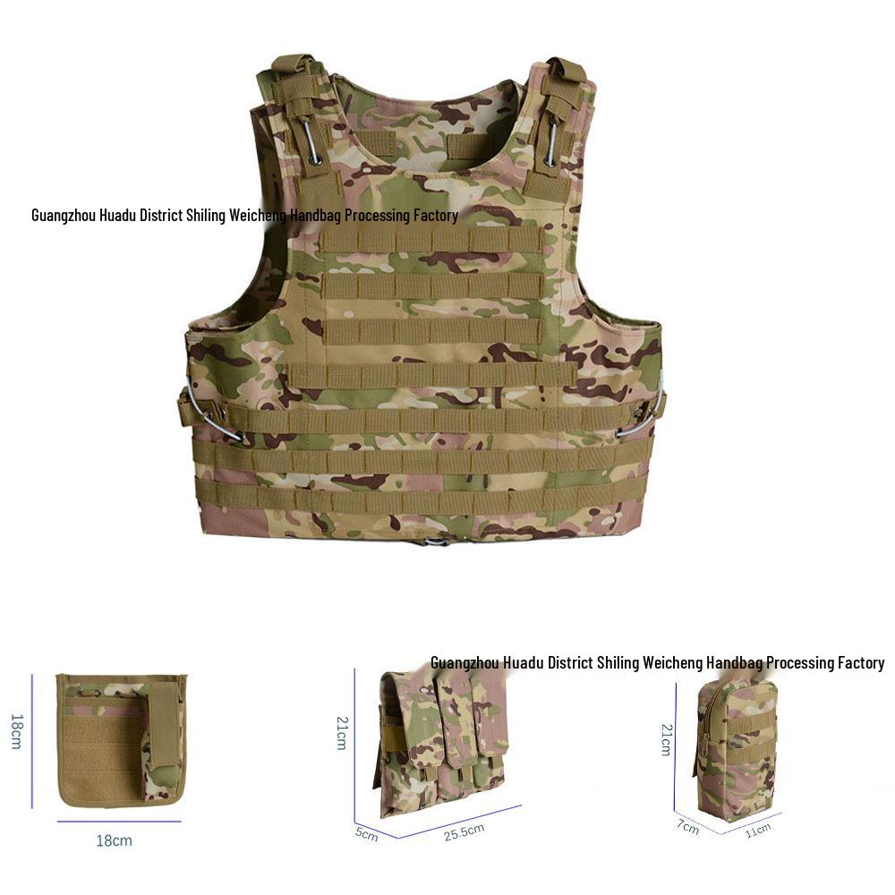 Amphibious Python Camouflage Molle System Tactical Cycling Vest
