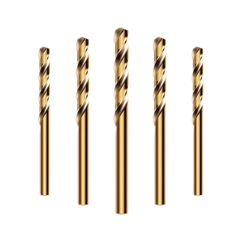 Zhongge 10mm Stainless Steel Twist Drill Bit Set (5-Pack)