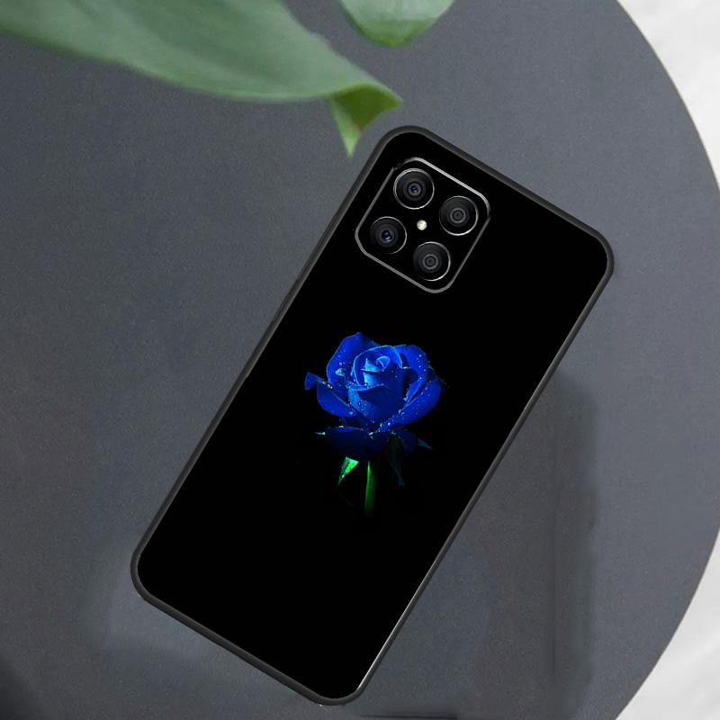 Синяя Роза Искусство Для Honor Magic 5 6 7 8 Pro Чехол Для Honor 400 200 50 70 Lite X8c X8b X9a X9b X9c X9d Win RT