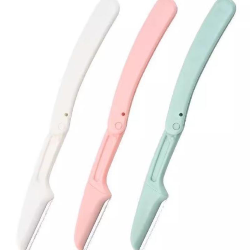 Складной триммер для бровей, Скребок для бровей, Бритва Набор для начинающих, Инструменты для красоты, Инструменты для красоты со сменным лезвием