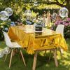 5PCS Shiny Foil Aluminum Film Tablecloth Colorful Table Cover Portable Picnic Blanket  Picnic
