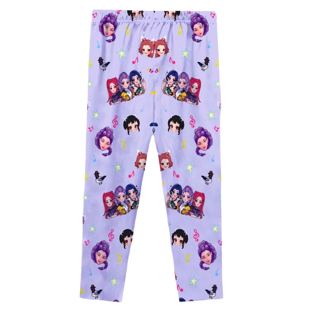 Witch Hunter Kids' Digital Print Pajama Set: Long Sleeve & Pants