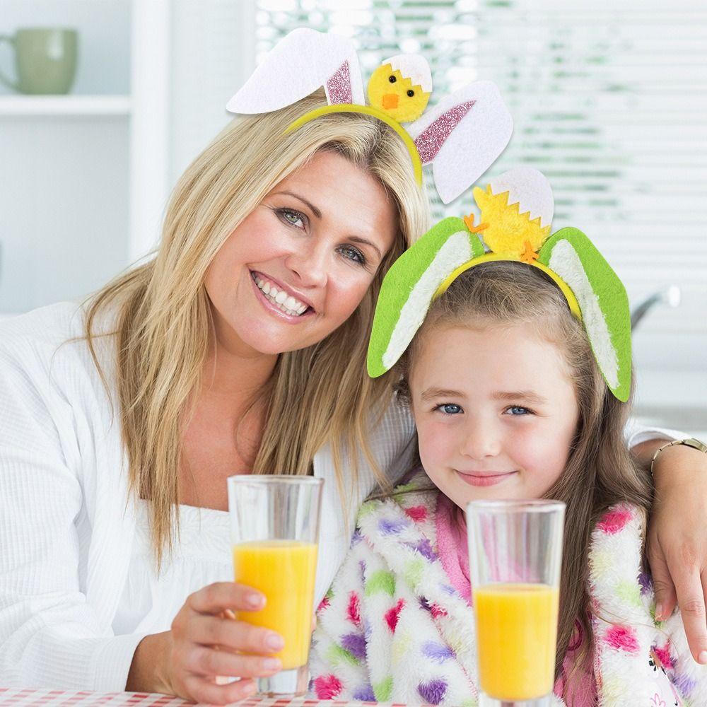 Cartoon Easter Hairband Cute Holiday Decorative Hair Accessories Easter Headband Easter Party