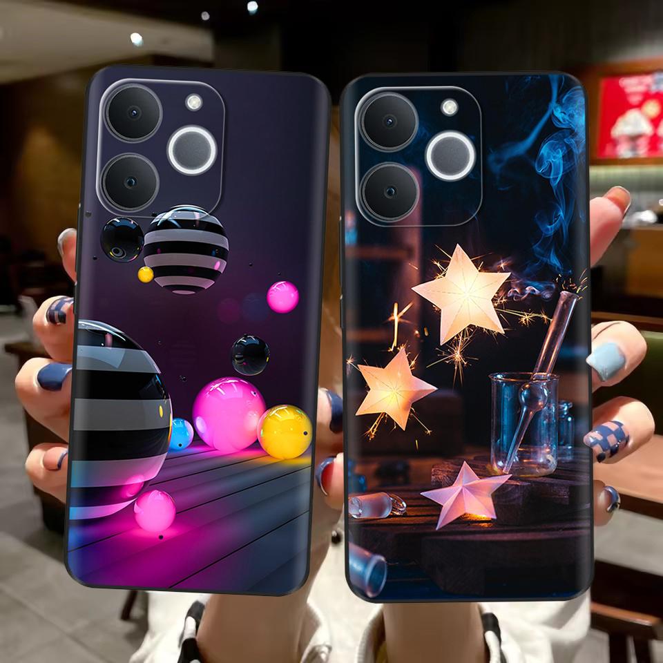 Крашеный Чехол Для Realme Note 70 70T Силиконовый Мягкий Задний Чехол Для Телефона Для Realme Narzo 80 Lite Чехлы Capa Новый Fundas Корпус