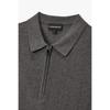 Emporio Armani Men S Zip Collar Neck Cotton Pullover A516128021