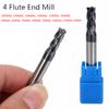 1*AlTiN Coated Solid Carbide Milling Coating Solid Carbide Milling Cutter HPC