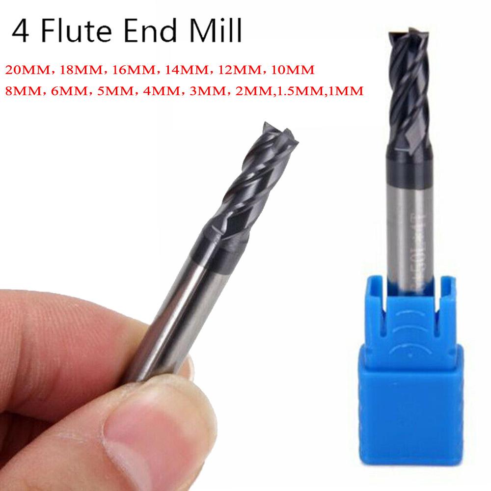 1*AlTiN Coated Solid Carbide Milling Coating Solid Carbide Milling Cutter HPC