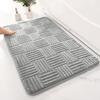 Thickened Bathroom Absorbent Mat Non-slip Durable Toilet Anti-slip Mat Decorative Door Mat Dirt-resistant Entrance Mat