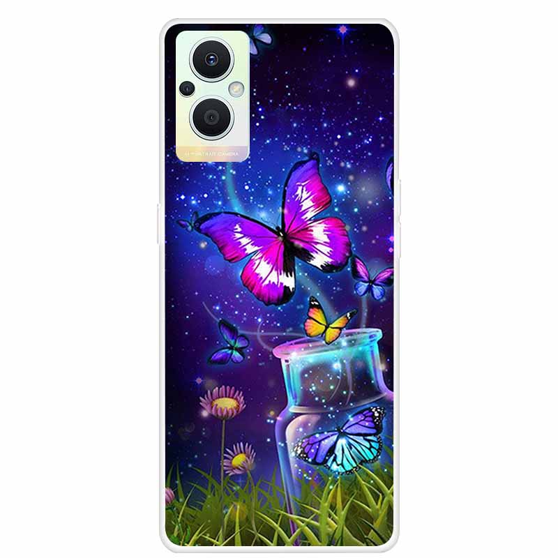 For Oppo Reno7 Lite Cases Reno 7Z Marble Clear Soft TPU Silicone Back Case For Oppo Reno 7Z 7 Z 5G Phone Cover Fundas Reno 7Lite
