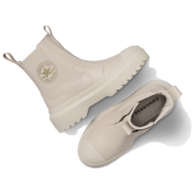 Converse Chuck Taylor All Star Lugged Chelsea Boot GS Papyrus Kids кроссовки Tan A08395C