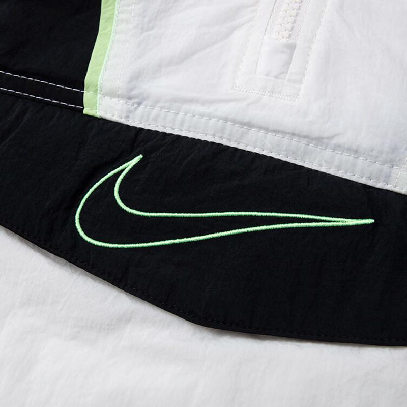 Nike Куртки Мужские Белые С капюшоном Умеренные Другое FB7114-030