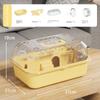 Transparent Hamster Cage Ventilation Small Animals Cages  for Gerbils Hedgehog
