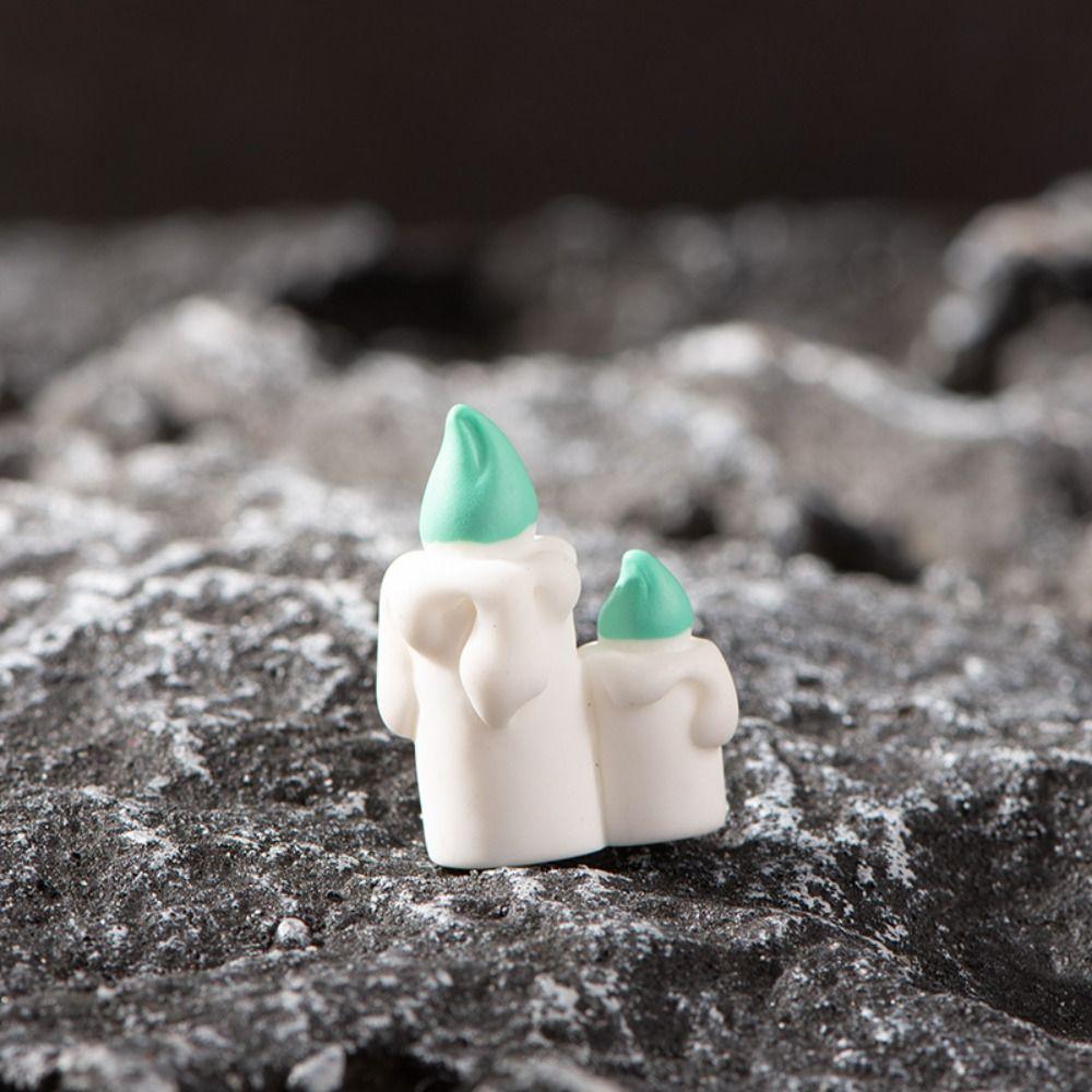 3D Halloween Pumpkin Skeleton Figurines Cartoon Miniatures Ghost Ornaments Home Decor