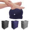 PVC Travel Foot Rest Pillows Footrest Pillow 3 Layers Portable Leg Support On Airplane Car Bus Adjustable High Inflatable Foot Pad