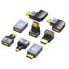 8K HDMI2.1 Адаптер с позолоченным портом и алюминиевым корпусом для стабильной передачи сигнала и долговечности
