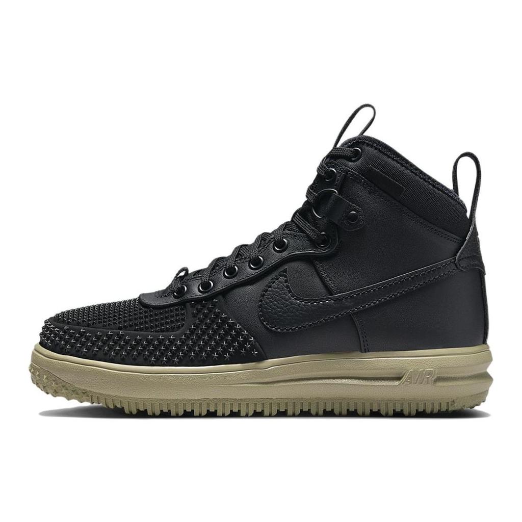 Nike Lunar Force 1 Duckboot Black Neutral Olive Men Sneakers DZ5320-001