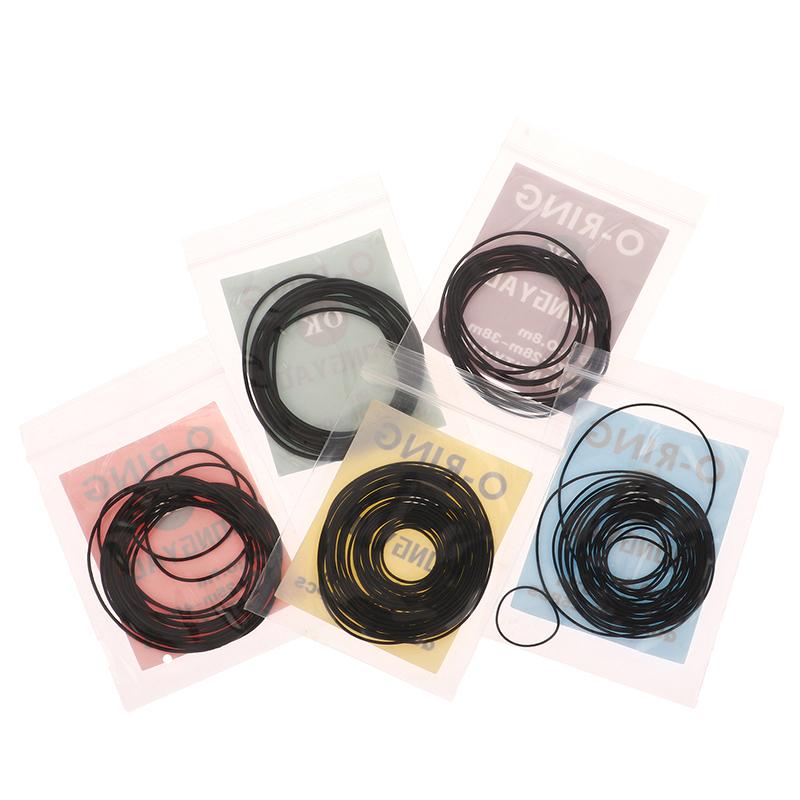 1Pack 0.5/0.6/0.7/0.8/0.9Mm Watch O-Ring Waterproof Rubber Watch Back Cover Gaskets O Ring Repair Watchmaker Tools Accessories