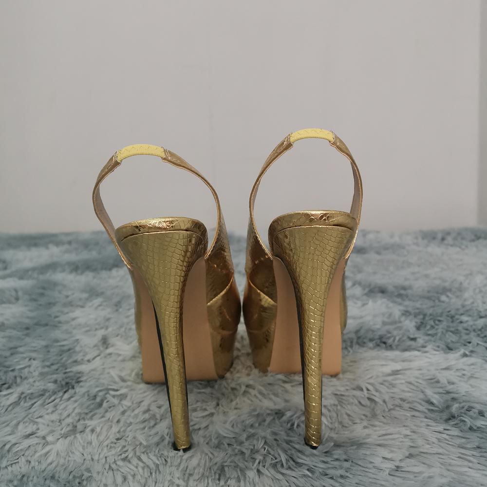 Туфли-лодочки унисекс для трансвеститов, королевские туфли, сексуальные туфли с открытым носком, ремешок на щиколотке, каблук с открытой пяткой, платформа, высокие каблуки, шпильки, большие 43 44