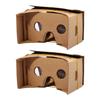 Uxcell Smartphone Cardboard Kit DIY 3D VR Виртуальная реальность Очки для просмотра на бумаге 15 см 2 шт.