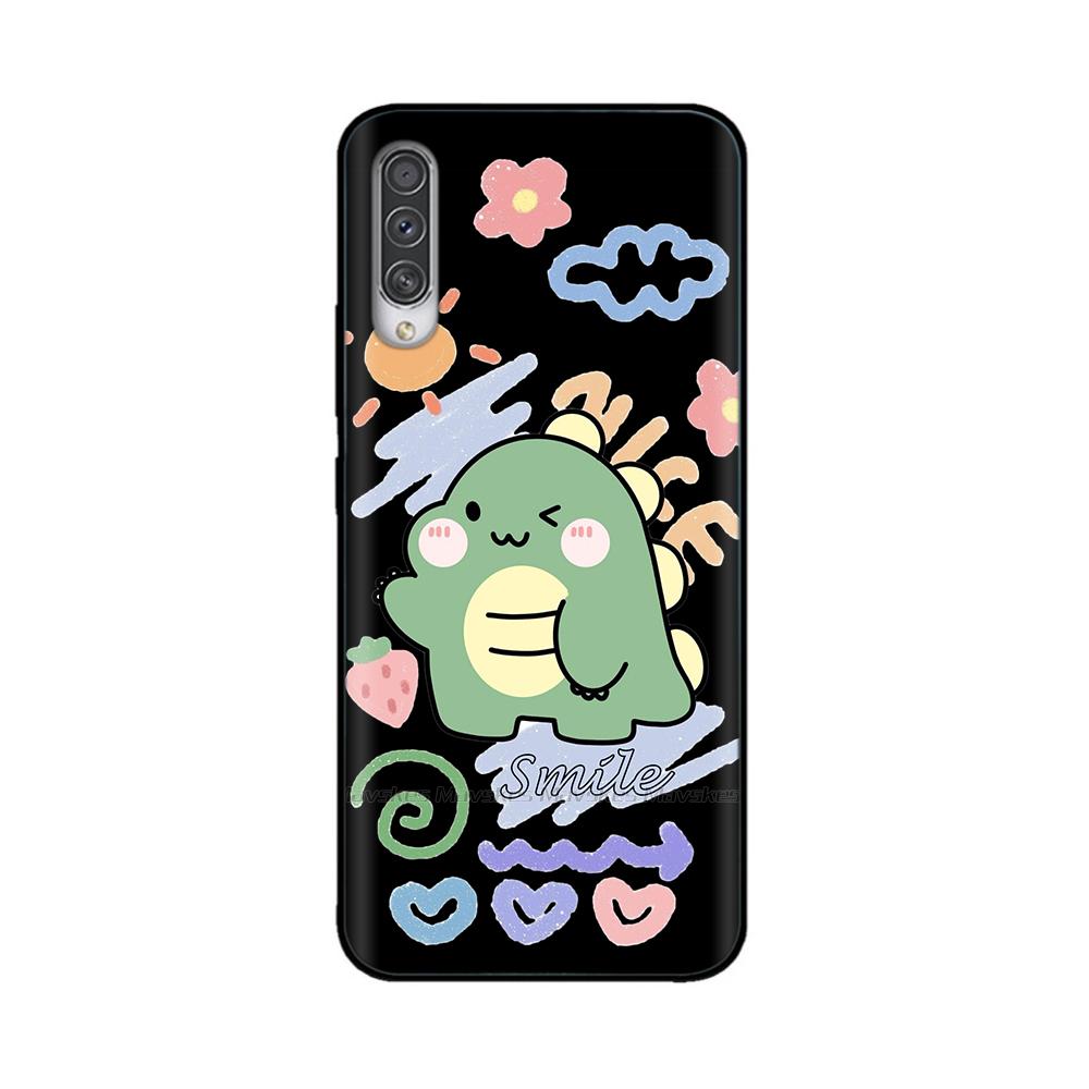 Чехол для Samsung Galaxy A50 с принтом мультфильма, мягкий ТПУ чехол, силиконовая противоударная задняя крышка для Samsung A50 A 50, смешные чехлы для телефона