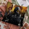 Killzone Helghast Logo Cushion Cover Pillow Cover Decor Pillowcase Printed Cushion Case For Couch