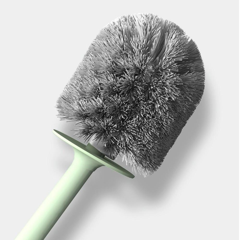 Cute Toilet Brush High-Density Bristles Toilet Cleaning Brush Bathroom Cleaning Brush Wall Mount