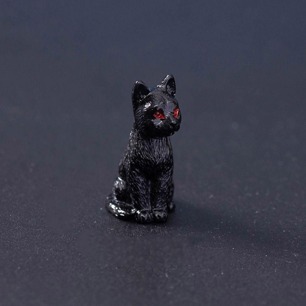 Mini Cartoon Scary Ghost Statue Bone Skull Desktop Knick-knack Festival Supplies