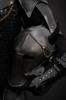 Female Knight Barbuta Full Armor Suit, Medieval Steel Plate Armor Outfit for LARP Cosplay Reenactment