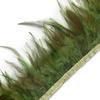 1M 5M 10Meters Dyed Colorful Rooster Chicken Feathers Trim 8-12CM Soft Plumes Ribbon Fringe for Wedding Dress Sewing Decoration