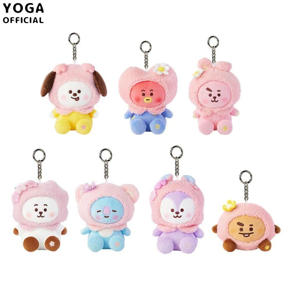BTS BT21 Плюшевая кукла Kpop Плюшевая игрушка Версия Сакура