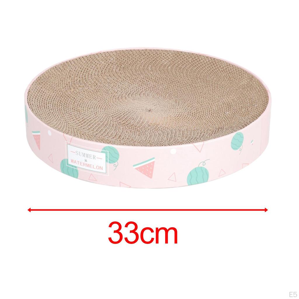 Cat Scratcher Pad Bowl Cardboard Protect Furniture Grinding Claw Pet Cats Sleeping Bed