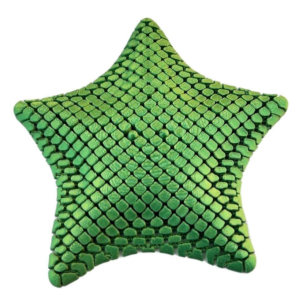 Moveable Joints Starfish Decorative Ornaments Articulating 3D Printed Toy Gifts