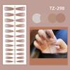 24Pcs Full Cover Long Ballet False Nails Detachable Press-on Nails Solid Color Fake Nails  Women