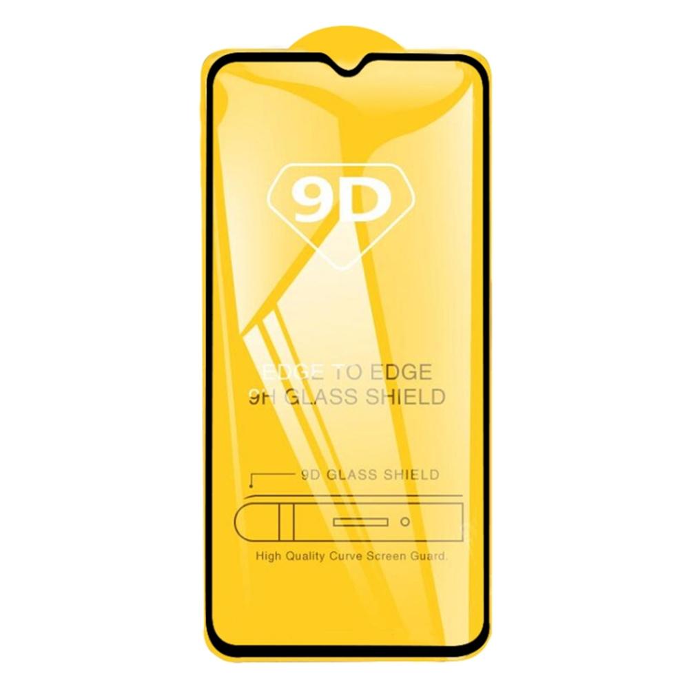 For Honor Play 9C Screen Protector 9D Side Glue Full Cover Tempered Glass Film