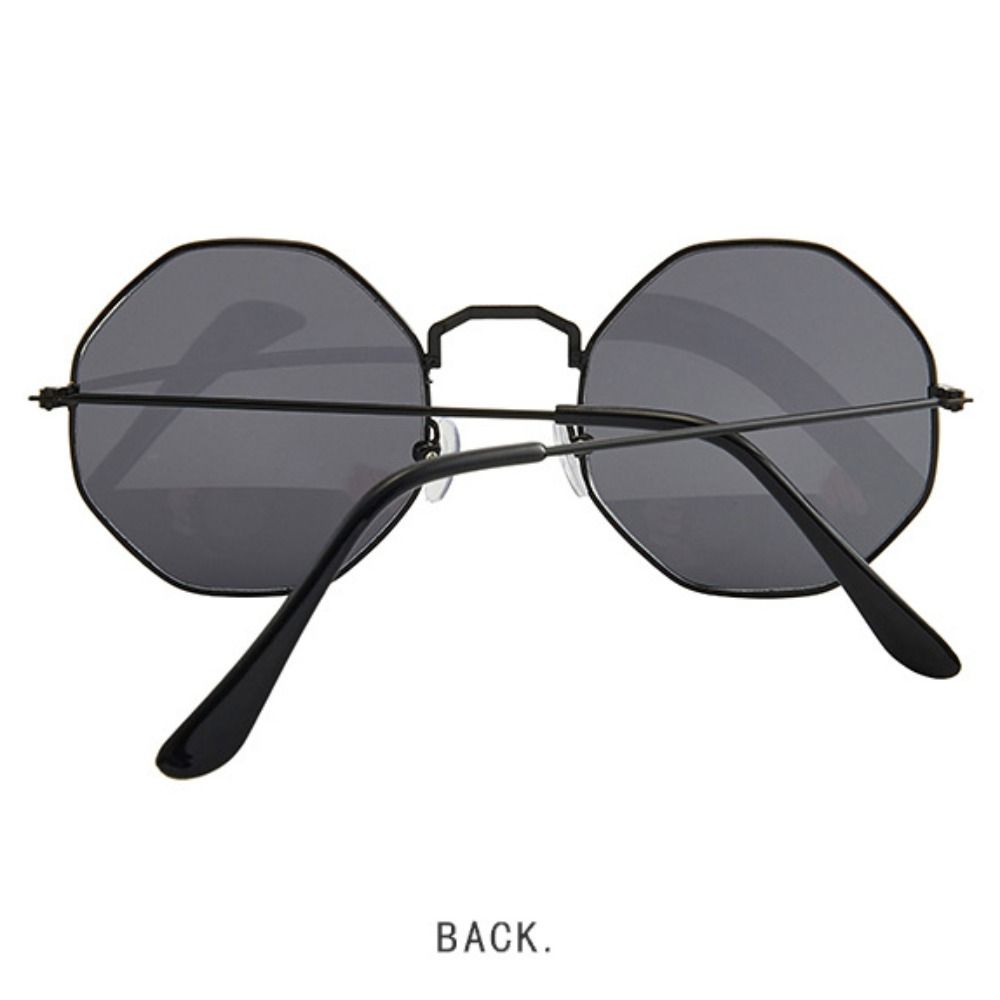 Sun-Protective Driving Glasses Polygonal Shape Eyewear Fishing Sunglasses for Women Man