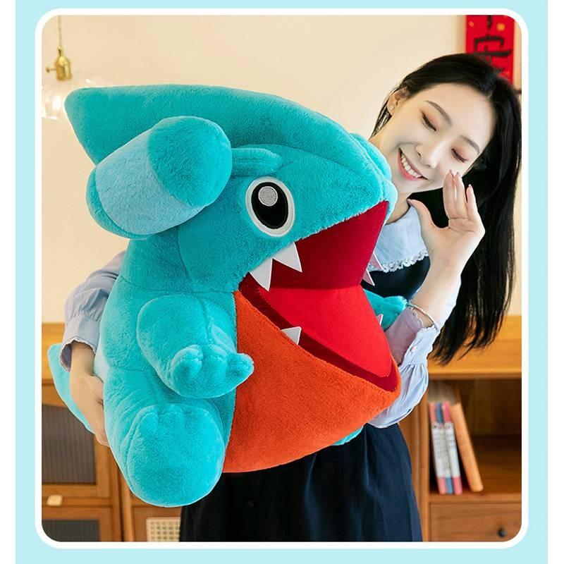 Gible Plush Toy Cute Cartoon Girl Children Birthday Holiday Gift Doll