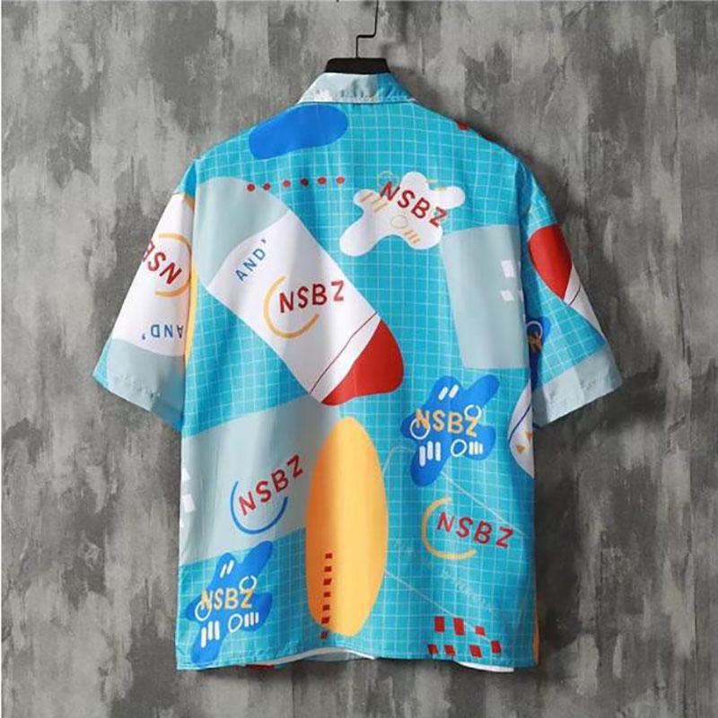 Гавайская рубашка, пляжные футболки, повседневное нижнее белье с принтом, кардиган на пуговицах, верхняя рубашка больших размеров, футболки с короткими рукавами, мужская одежда, летняя одежда