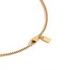 EManco  Fashion Hypoallergenic Fine Jewelry Hip Hop  Stainless Steel Gold Box Chain Necklace Jewelry Mens