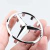 QYE1  1pcs 52mm 57mm Car Steering Wheel Badge Emblem Sticker For Mercedes Benz W204 W205 W212 W213 W221 W177 W246 GLA GLC CLA A Class