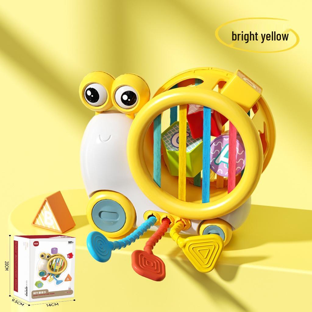 Seselala Finger Dexterity Infant Toys: Snail-Themed Early Education for Babies