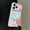 Клетчатый держатель West Heights подходит для чехла для мобильного телефона Apple 11promax iphone11 милый мультяшный 11 большое окно