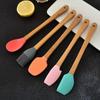5pcs/Set Cake Spatula Baking Tool Silicone Spoon Portable Oil Brush
