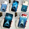 Jaws 1975 Movie Poster Case For OPPO A54 A74 A94 A98 A78 A79 A16 A76 A96 A5 A9 A17 A77 A15 A52 A72 A53 A57S Cover