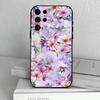 F-Flowers A-art  Phone Case For Samsung S25,S24,S21,S22,S23,S30,Ultra,S20,Plus,Others Soft Black Cover